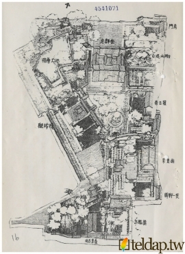 板橋林家花園配置圖