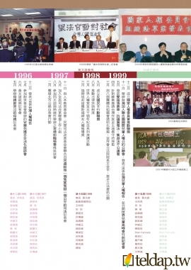 台權會1984－2009大事紀年表