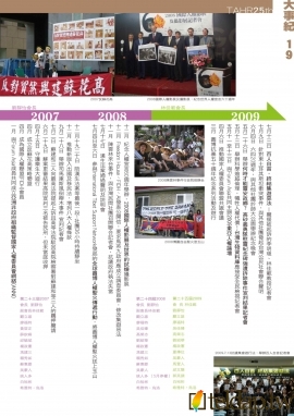 台權會1984－2009大事紀年表